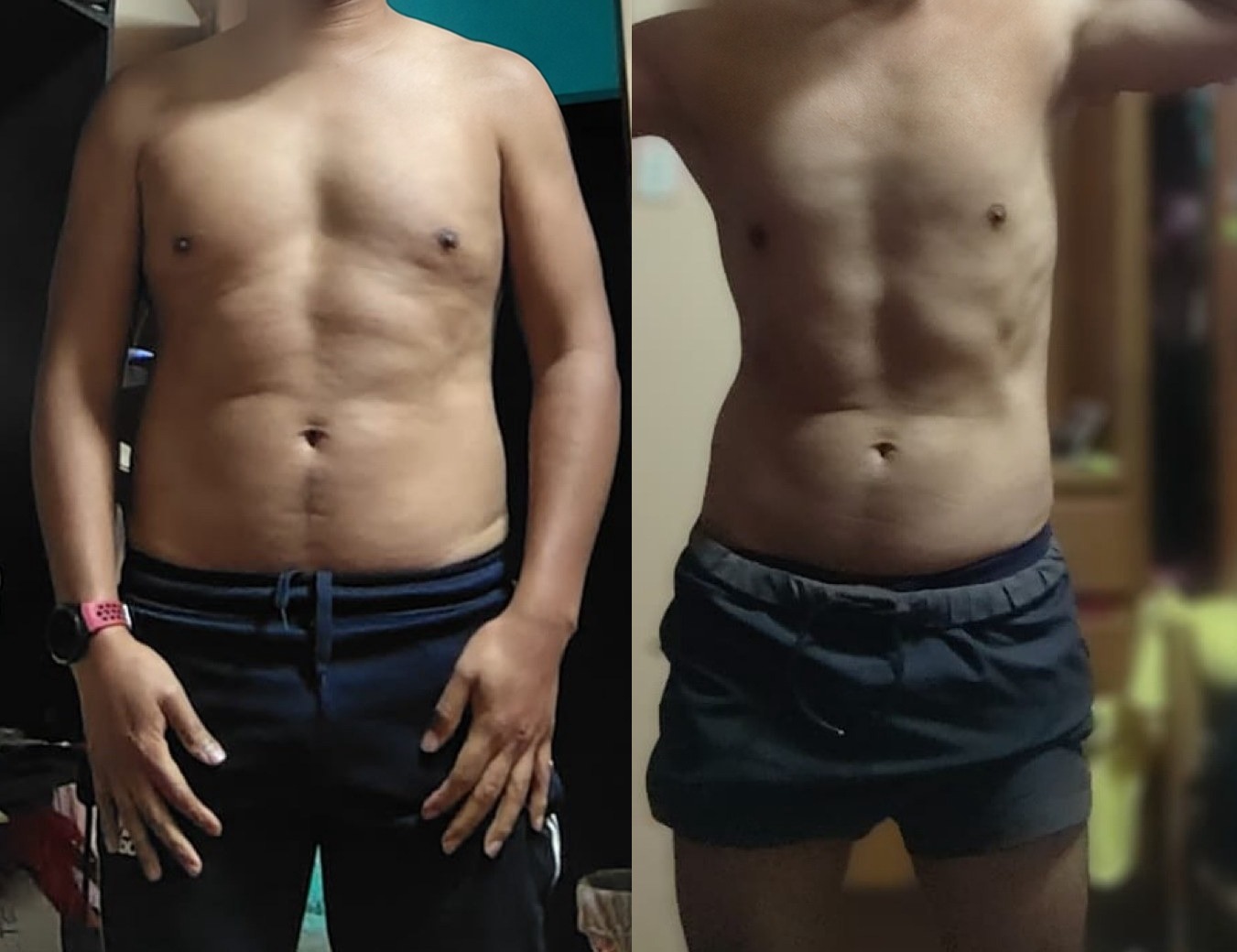 Resultado corporal de Alexis