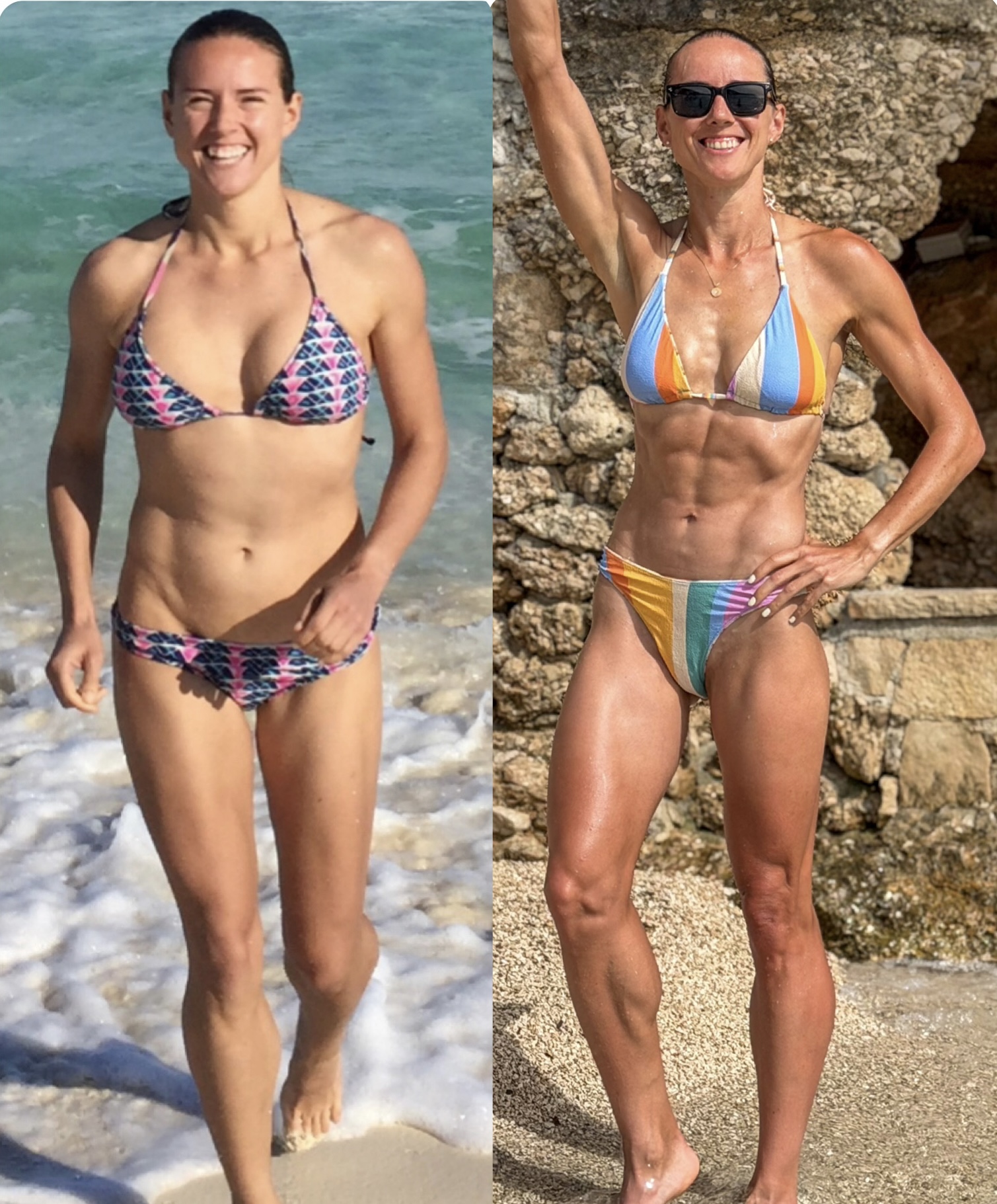 Daria, coach de Corre y Transforma™, antes y después